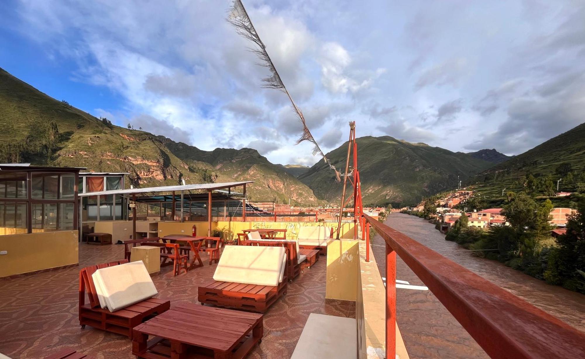 El Parche Rutero Hostel Pisac Buitenkant foto