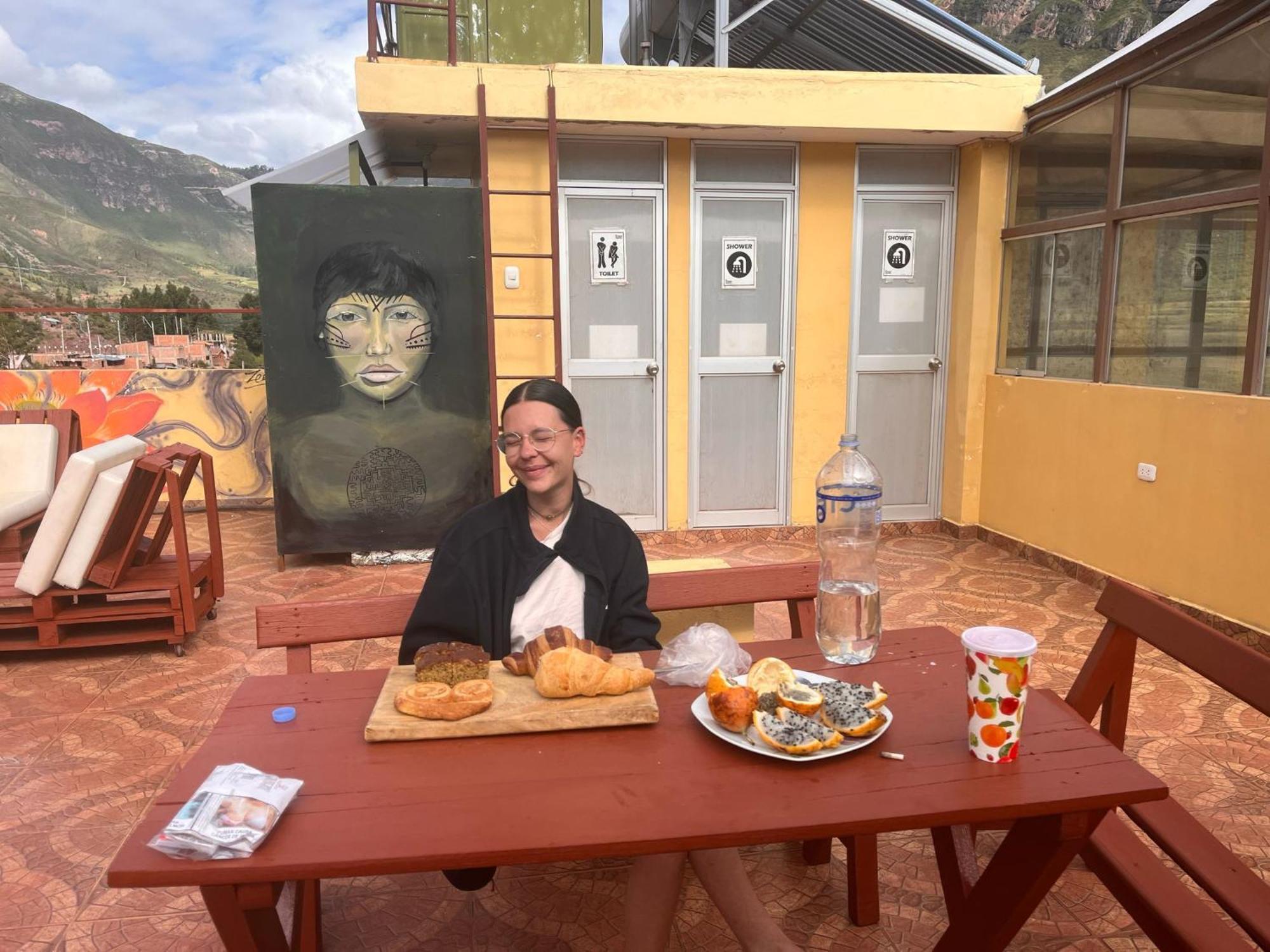 El Parche Rutero Hostel Pisac Buitenkant foto