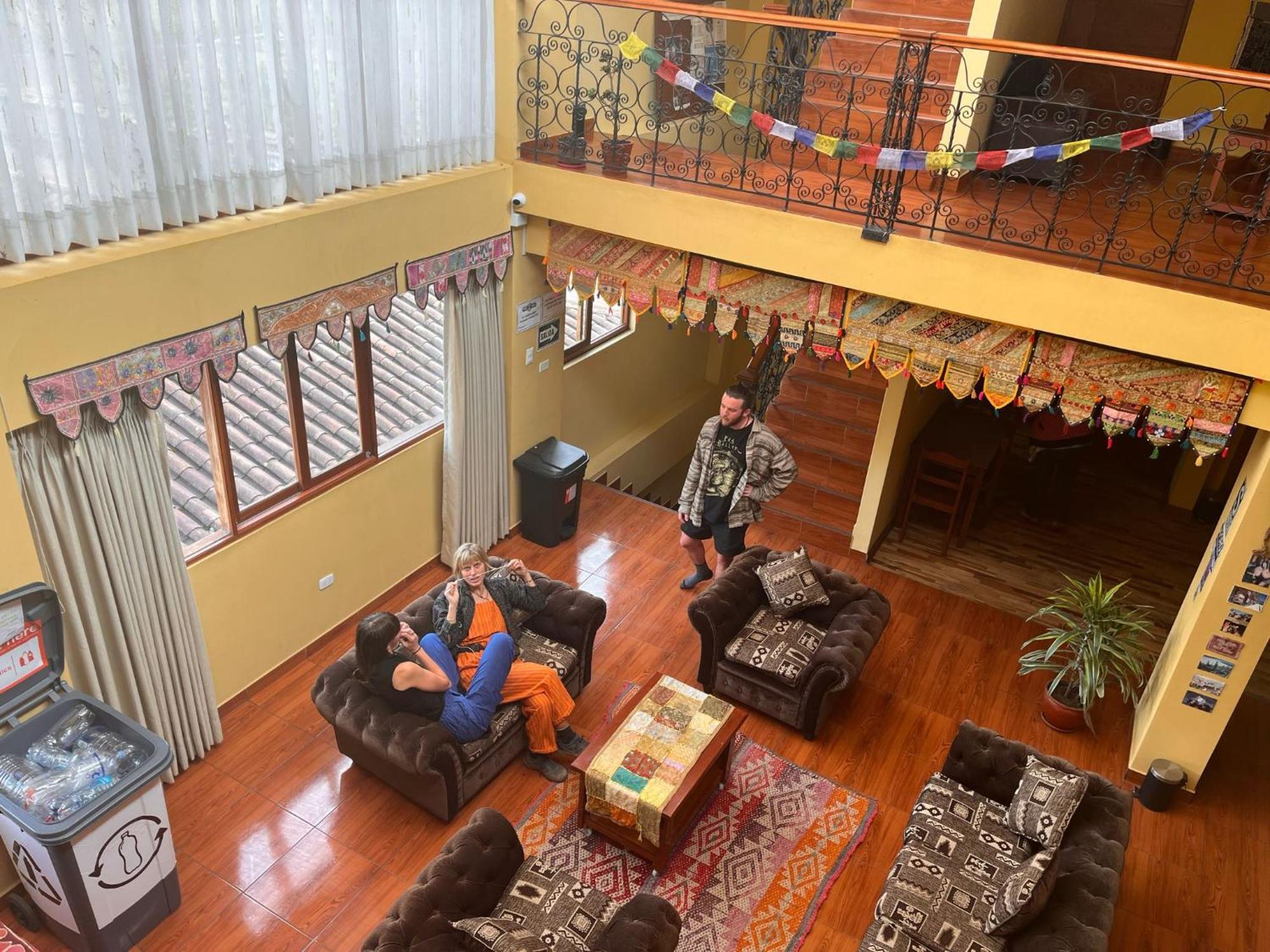 El Parche Rutero Hostel Pisac Buitenkant foto