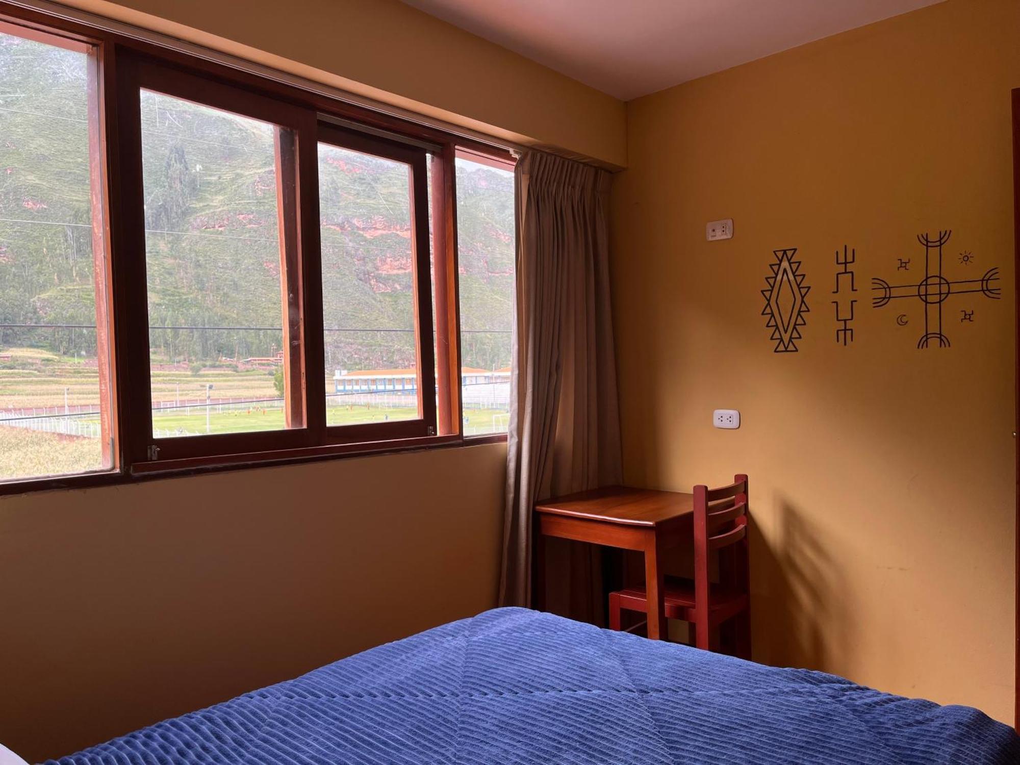 El Parche Rutero Hostel Pisac Buitenkant foto