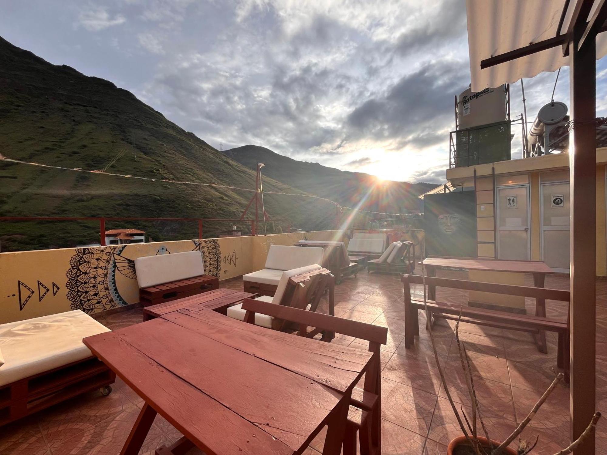 El Parche Rutero Hostel Pisac Buitenkant foto