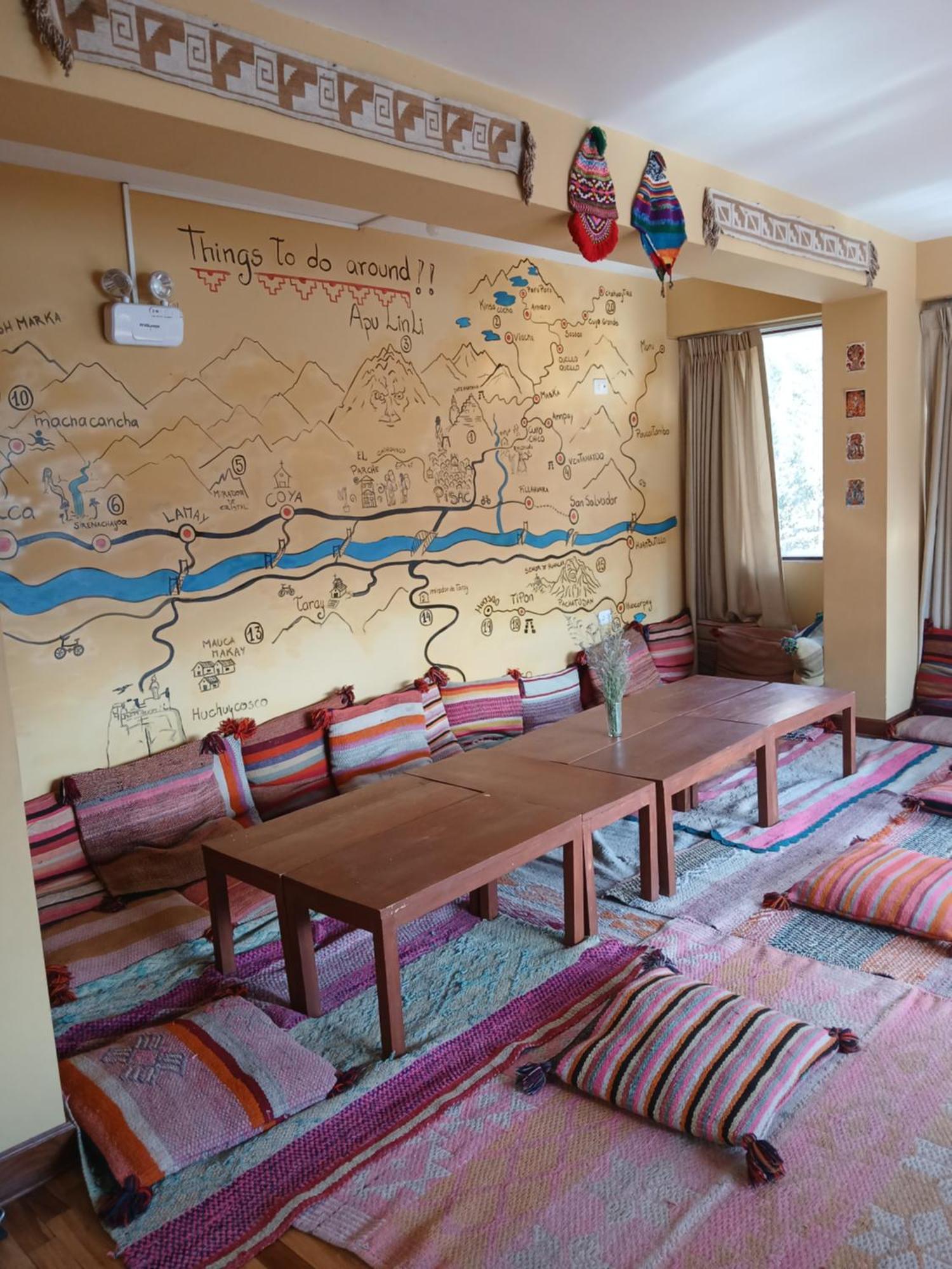 El Parche Rutero Hostel Pisac Buitenkant foto