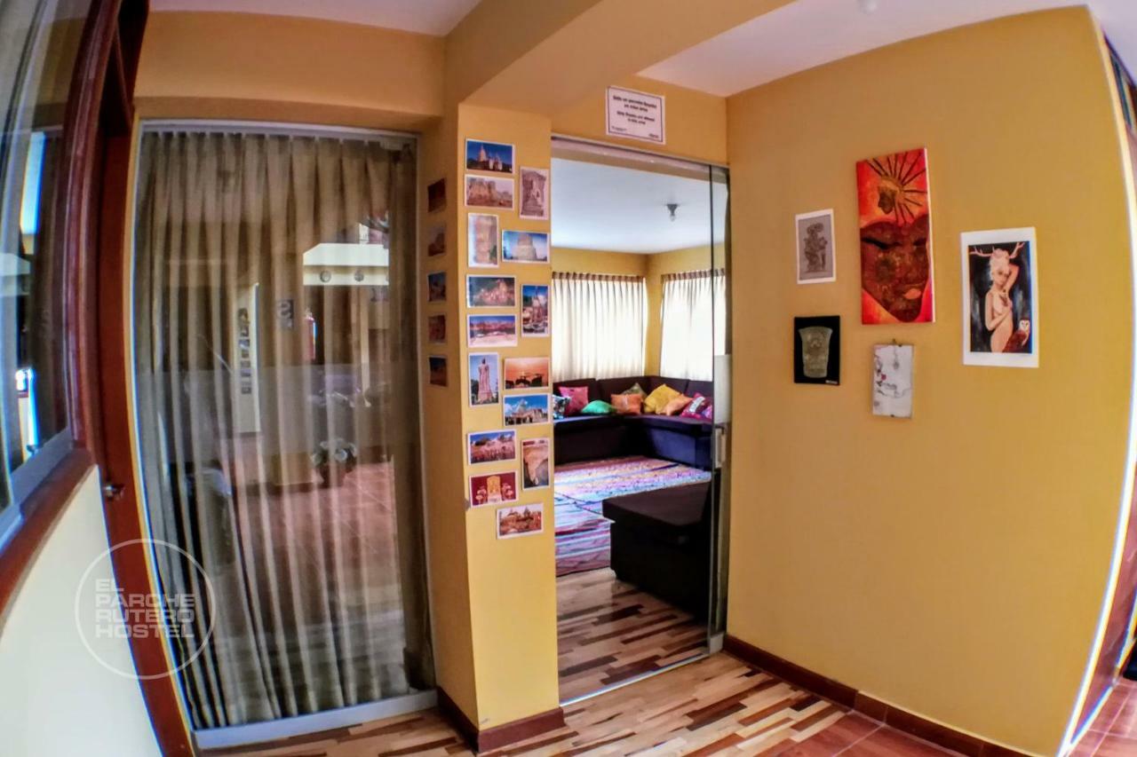 El Parche Rutero Hostel Pisac Buitenkant foto